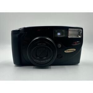 Samsung Maxima Zoom 77i 35mm Point & Shoot Film Camera UNTESTED NEEDS BATTERY